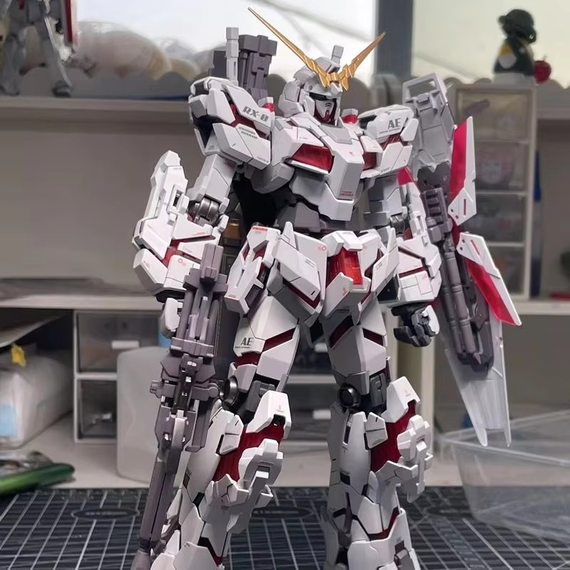 Model Kit Jms - In Stock Hg 1/144 Rx-0 Unicorn