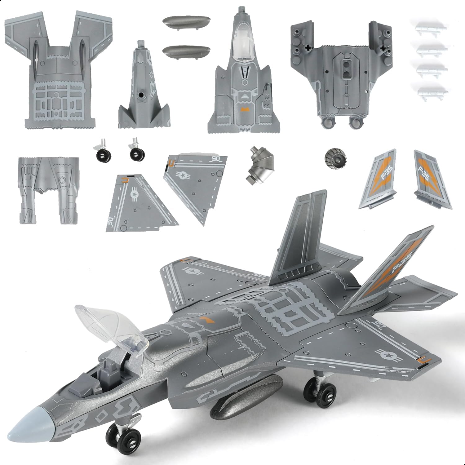 Model Kit Quick - 1:72 Scale F-35 Fighter Jet Quick
