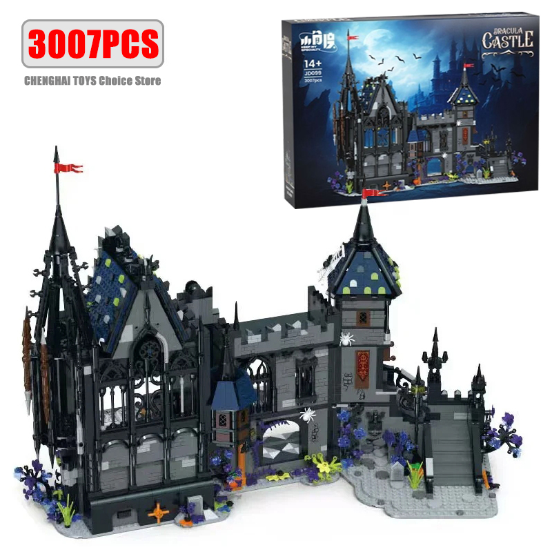 Model Kit Expert - 3007PCS Creative Expert Dracula Castle Building