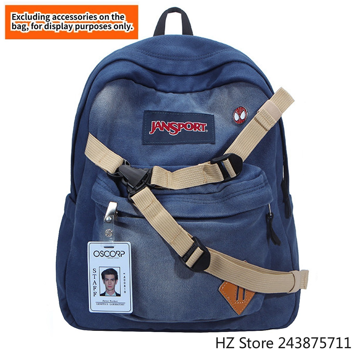 Model Kit Fantasy - TAMS 2 Spider Denim Backpack Bookbag