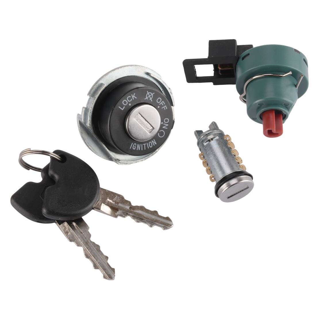 Model Kit Vespa - Ignition Switch Lock with Lock Cylinder