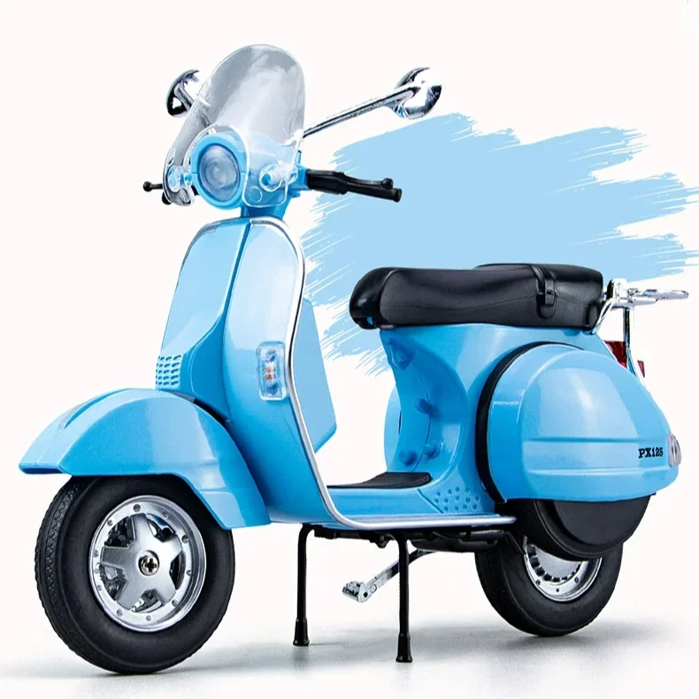Model Kit Vespa - 1:10 PX125 Alloy Leisure Motorcycle Model