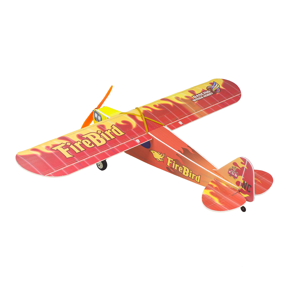 J3 Fire Bird 600mm PP Foam KIT - Model Kit Airplane ulasan dan harga