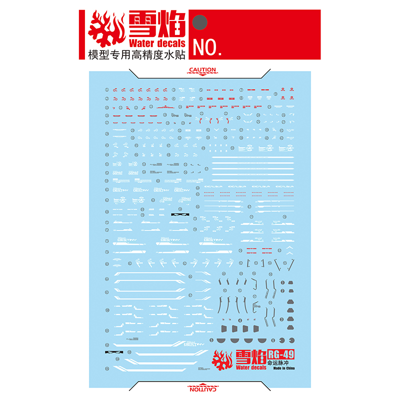 Model Decals Water Slide Decal - Model Kit Nuke Matrix ulasan dan harga