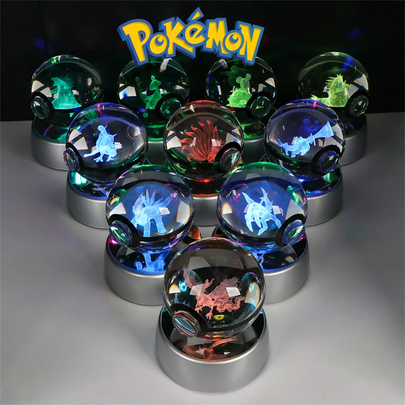 Pokemon 3D Crystal Ball Figure - Model Kit Rayquaza ulasan dan harga