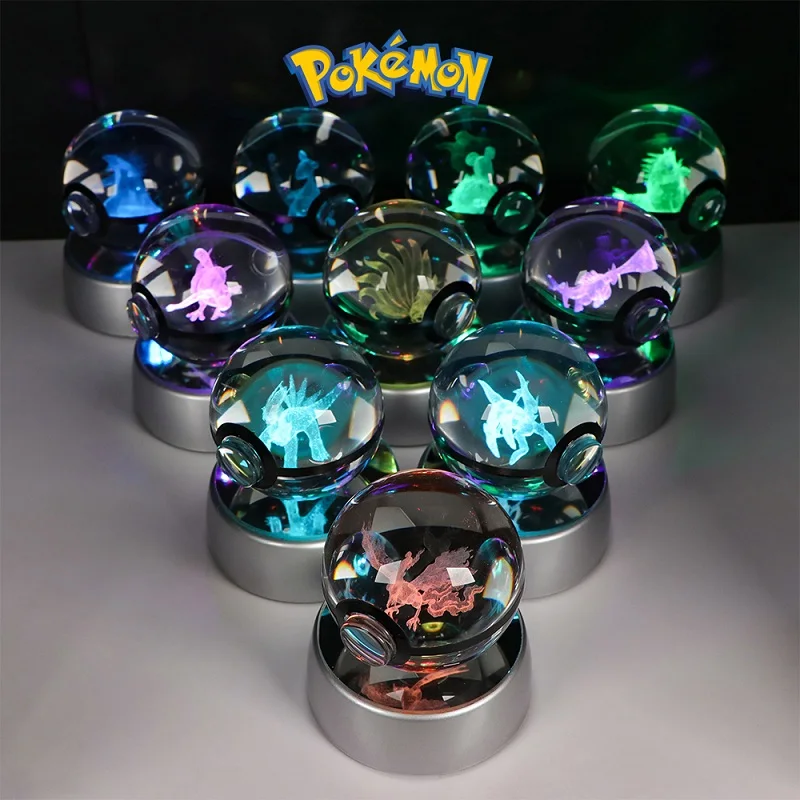 Pokemon 3D Crystal Ball Figure - Model Kit Rayquaza ulasan dan harga