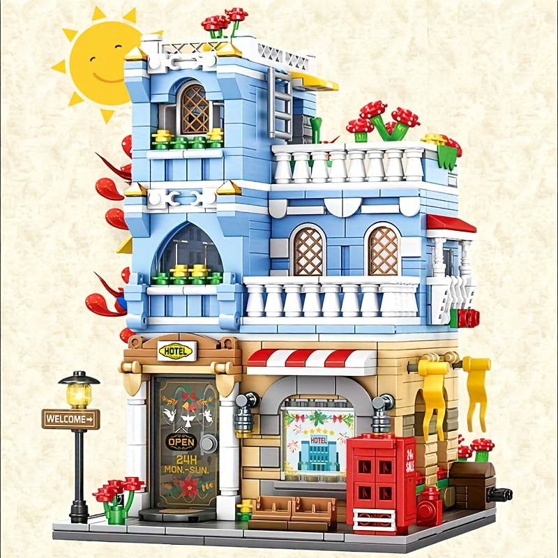 Town Life Streetscape Supermar - Model Kit Walmart ulasan dan harga