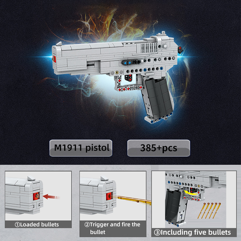 Military WW2 Desert Eagle Revo - Model Kit Revolver ulasan dan harga