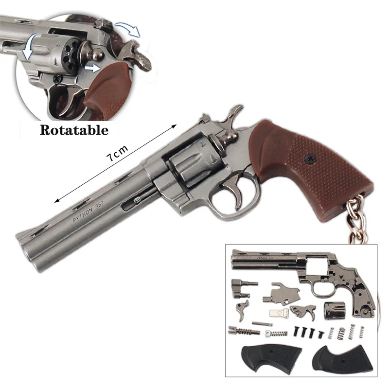 7cm Detachable Colt 357 Revolv - Model Kit Revolver ulasan dan harga
