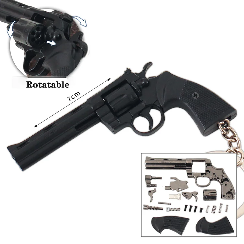7cm Detachable Colt 357 Revolv - Model Kit Revolver ulasan dan harga