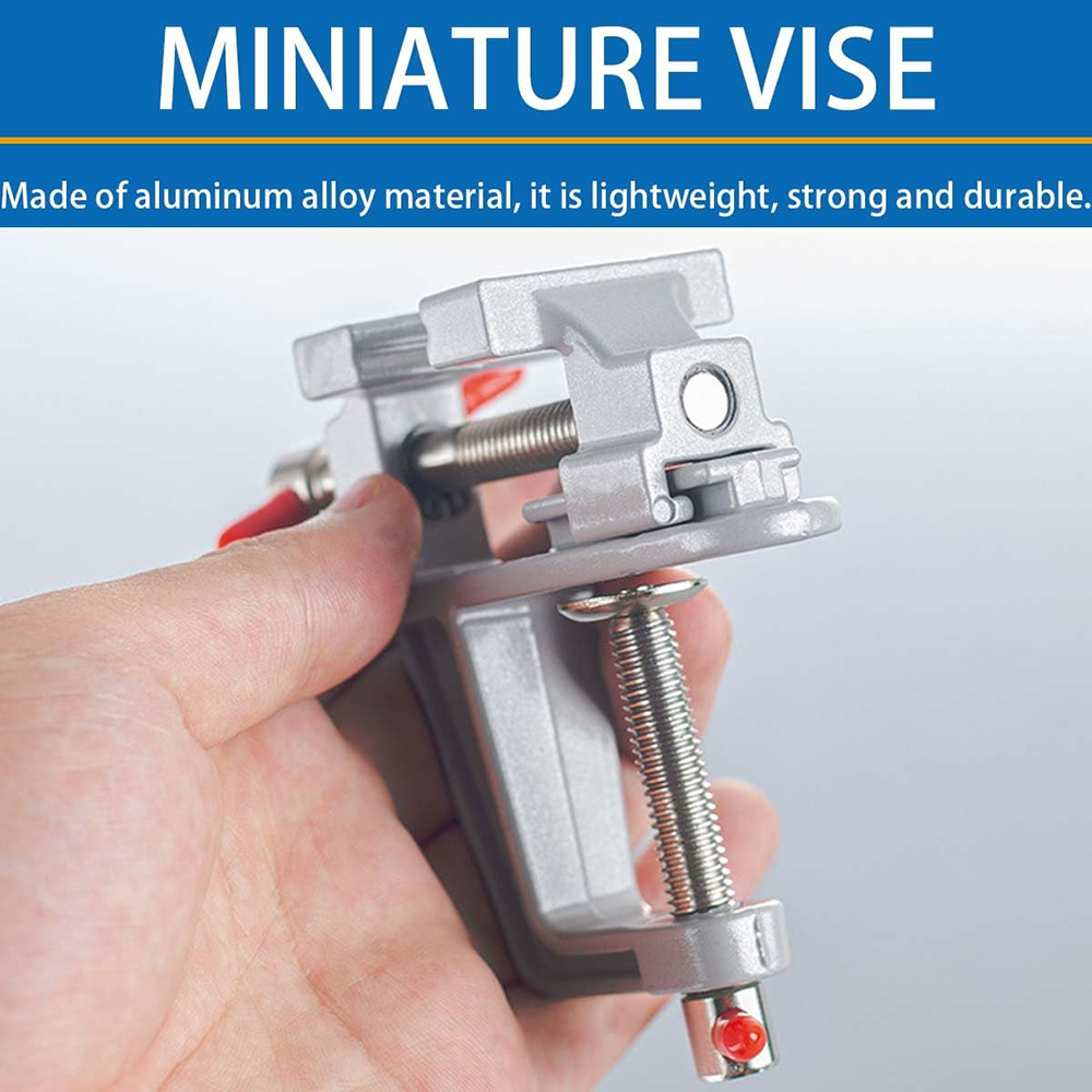 Mini Bench Vise Muliti-Funcati - Model Kit Vise ulasan dan harga
