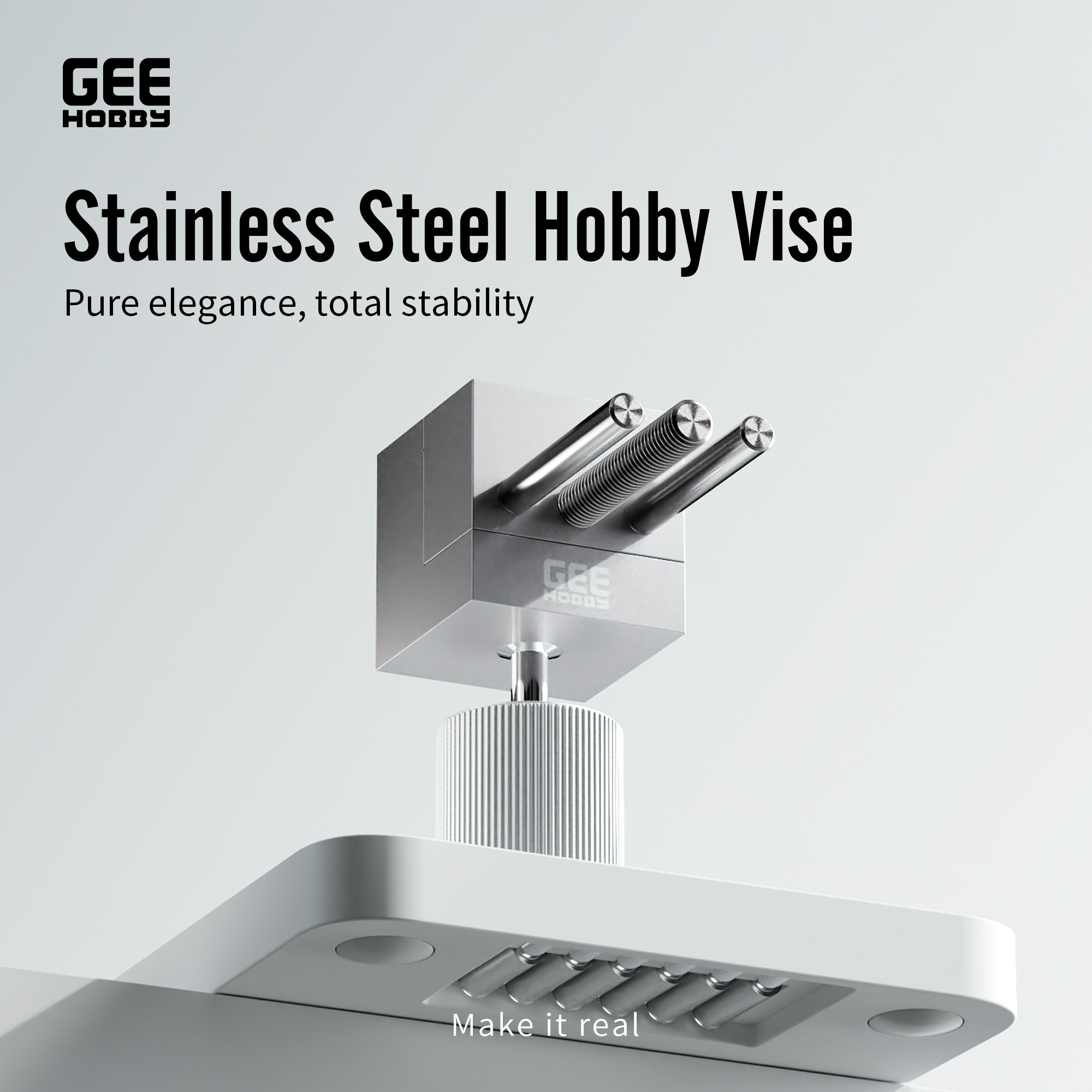 Geehobby Stainless Steel Hobby - Model Kit Vise ulasan dan harga