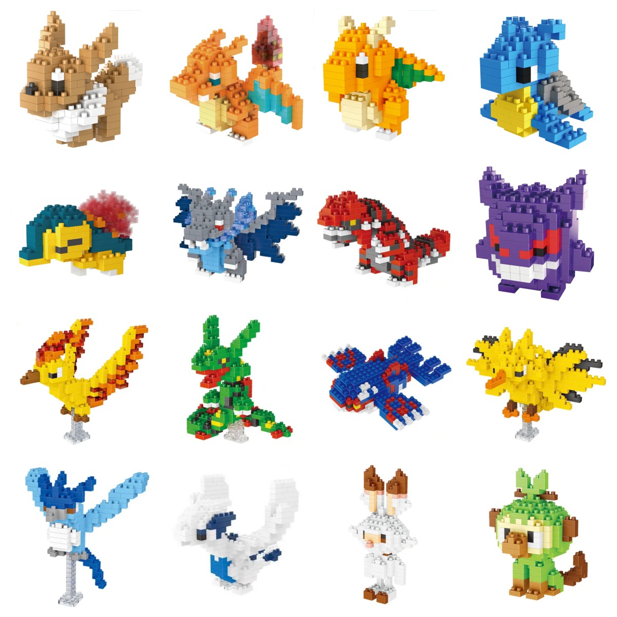 Pokemon Small Blocks Nanoblock - Model Kit Rayquaza ulasan dan harga