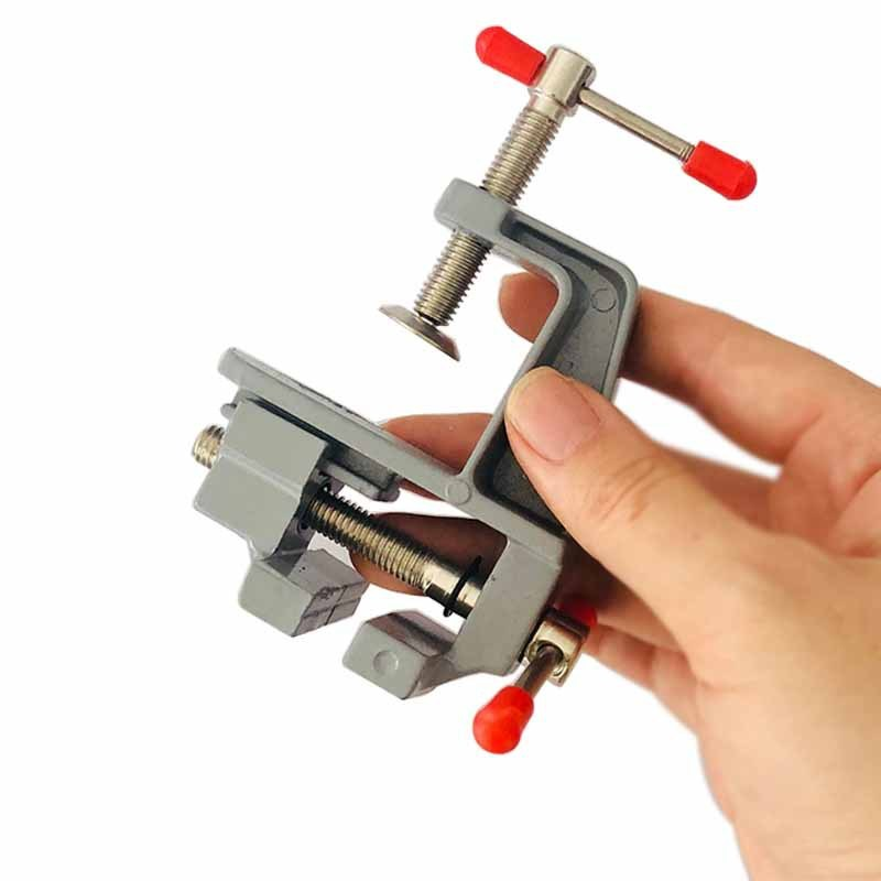 Aluminum Mini Table Clamp Smal - Model Kit Vise ulasan dan harga