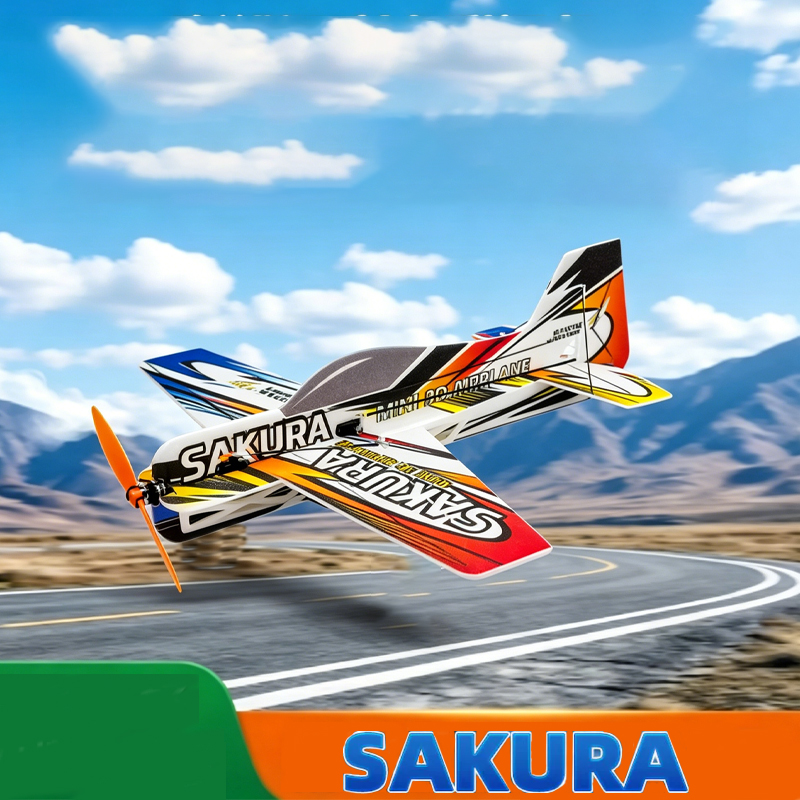 SAKURA EPP Micro 3D RC Airplan - Model Kit Expert ulasan dan harga