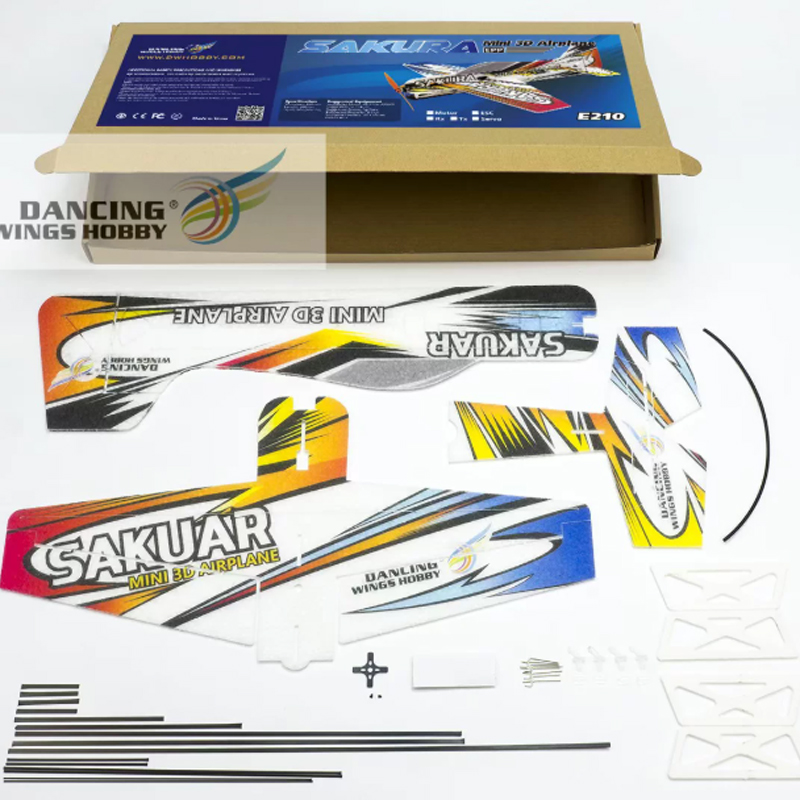 SAKURA EPP Micro 3D RC Airplan - Model Kit Expert ulasan dan harga