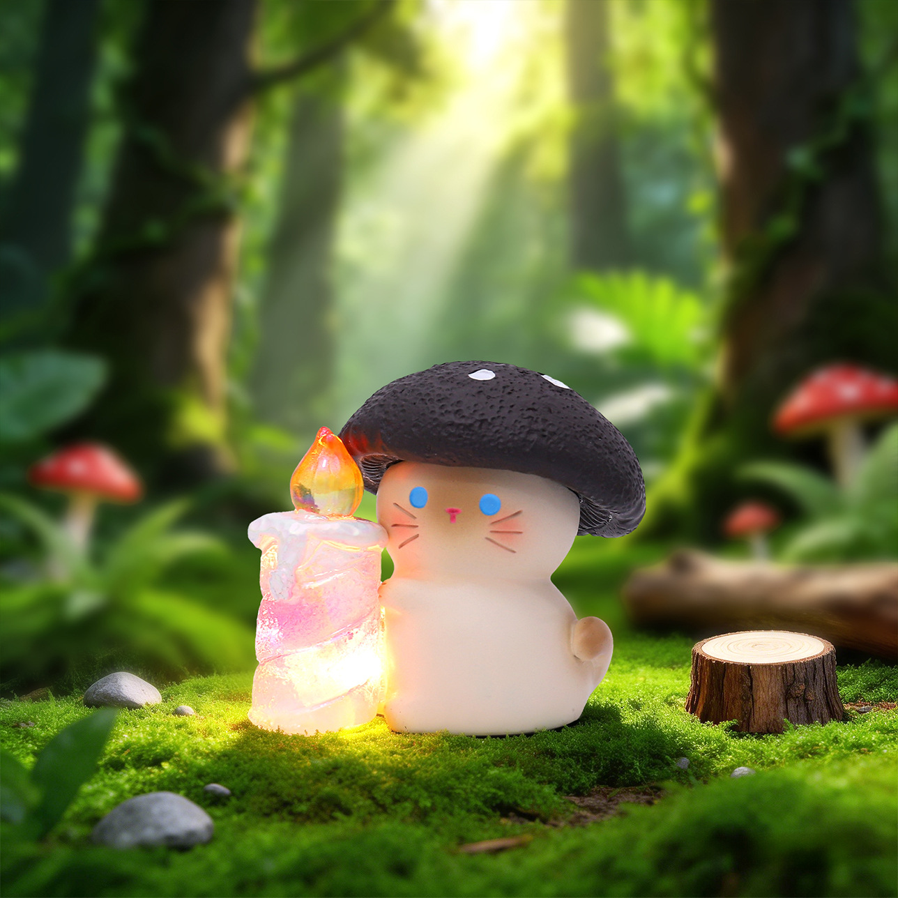 Mushroom Meow Fantasy Little F - Model Kit Fantasy ulasan dan harga