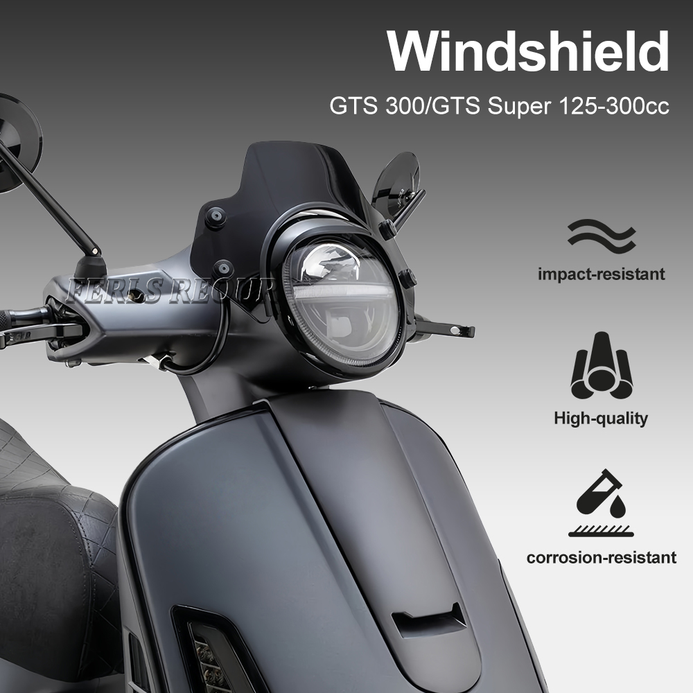 Front Windscreen Flyscreen Kit - Model Kit Vespa ulasan dan harga