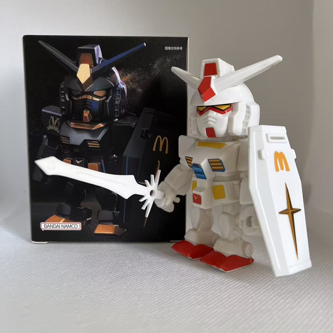 Mcdonald Gundam Figuur Qmsv Rx - Model Kit Gundam Bandai ulasan dan harga