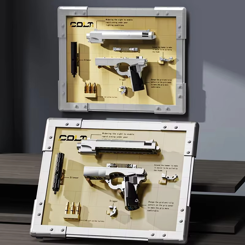 Mechanical Revolver Model Buil - Model Kit Revolver ulasan dan harga