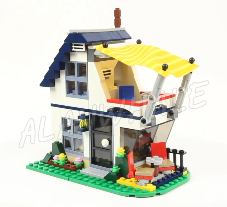 792pcs 3in1 Creative Vacation  - Model Kit Yacht ulasan dan harga