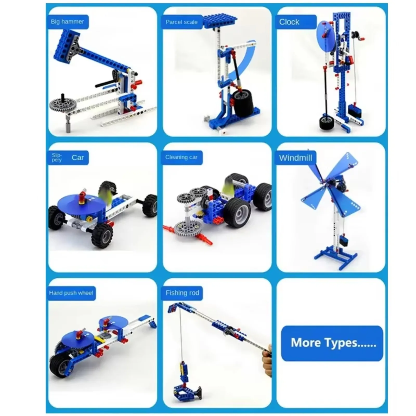 396PCS Technical MOC Building  - Model Kit Walmart ulasan dan harga