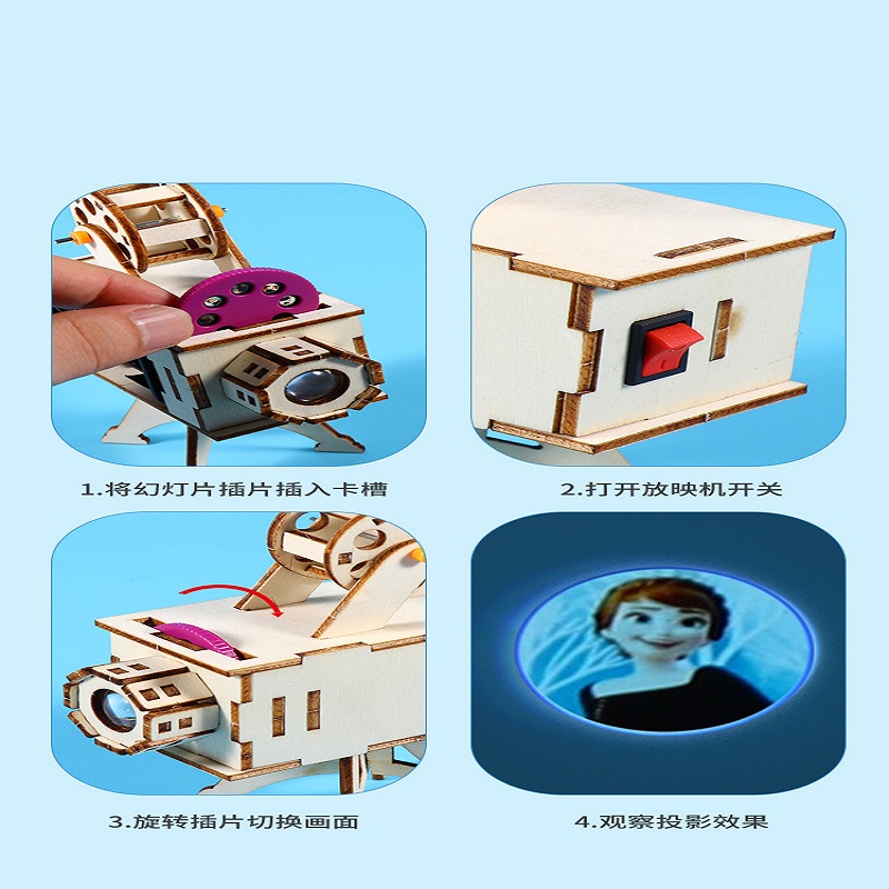 DIY Wooden Science Project Mod - Model Kit Wood ulasan dan harga