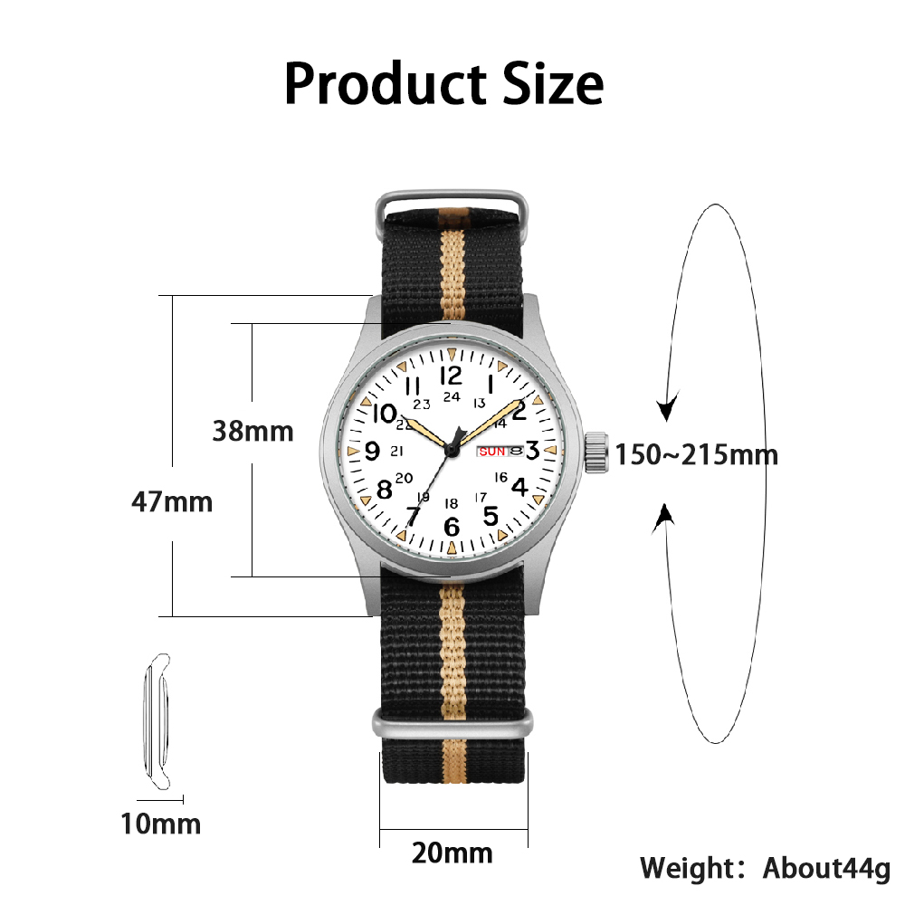 Luminous 38mm Couple Wrist Wat - Model Kit Quick ulasan dan harga
