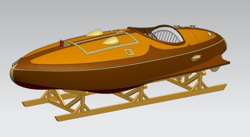 1/6  15 RC Racing Yacht Wooden - Model Kit Yacht ulasan dan harga