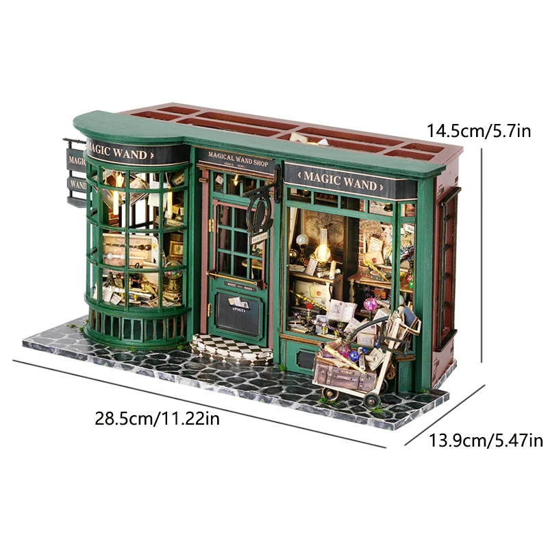Magical Doll House Miniature D - Model Kit Wood ulasan dan harga