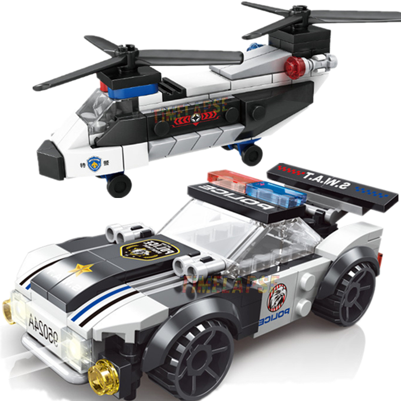 NEW DIY MOC City Plane SWAT Su - Model Kit Expert ulasan dan harga