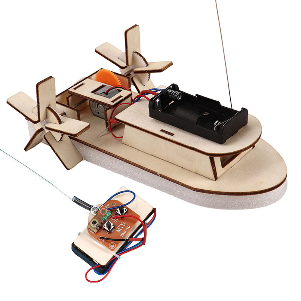 DIY Boat Model Science Toys Ki - Model Kit Wood ulasan dan harga