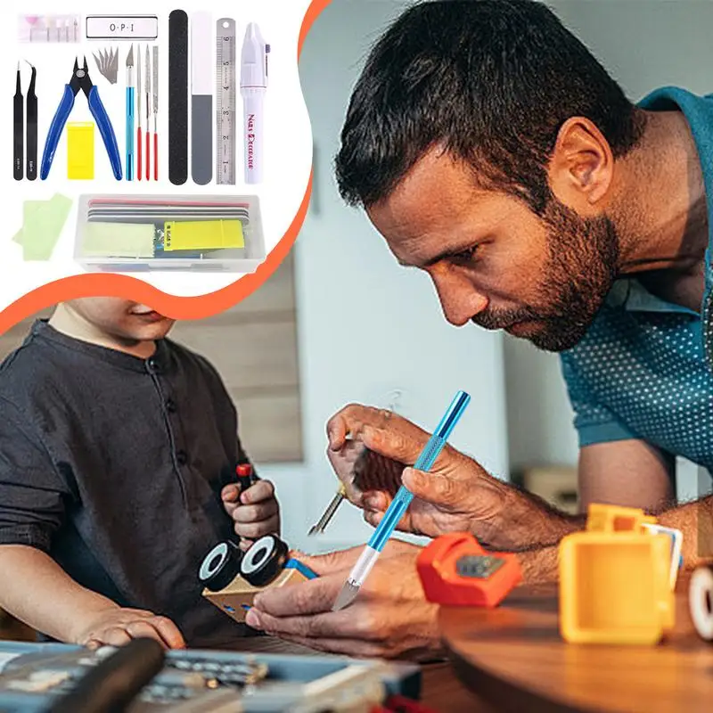 24PCS Model Building Tool Kit, - Model Kit Yacht ulasan dan harga