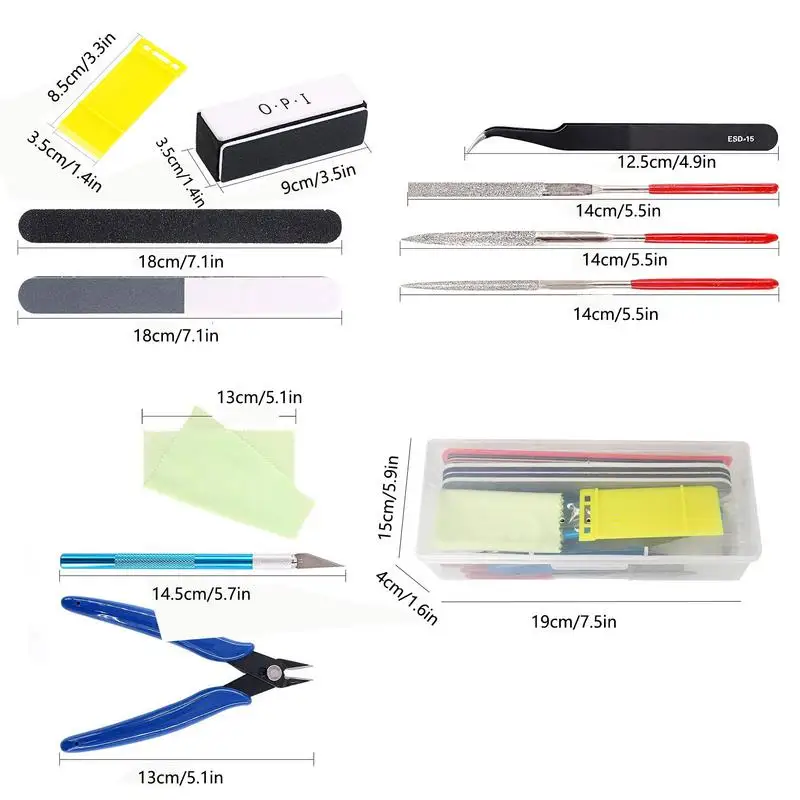 24PCS Model Building Tool Kit, - Model Kit Yacht ulasan dan harga