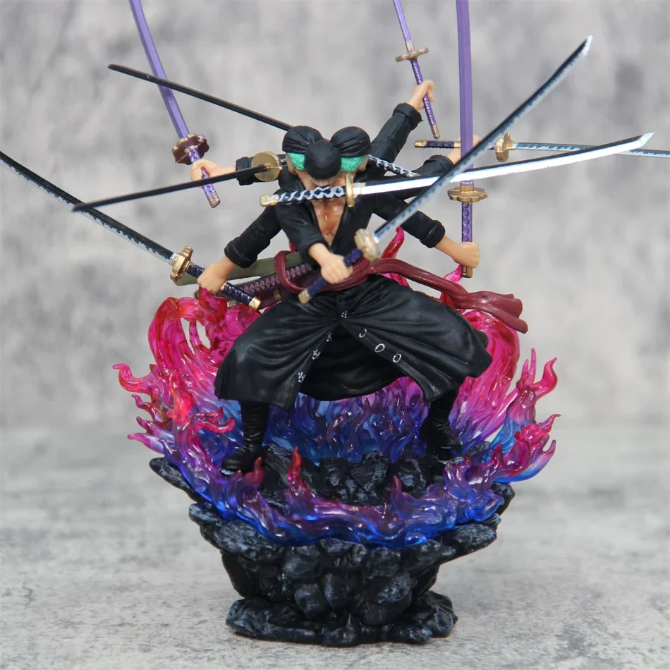 One Piece Zoro Action Figure A - Model Kit Anime ulasan dan harga