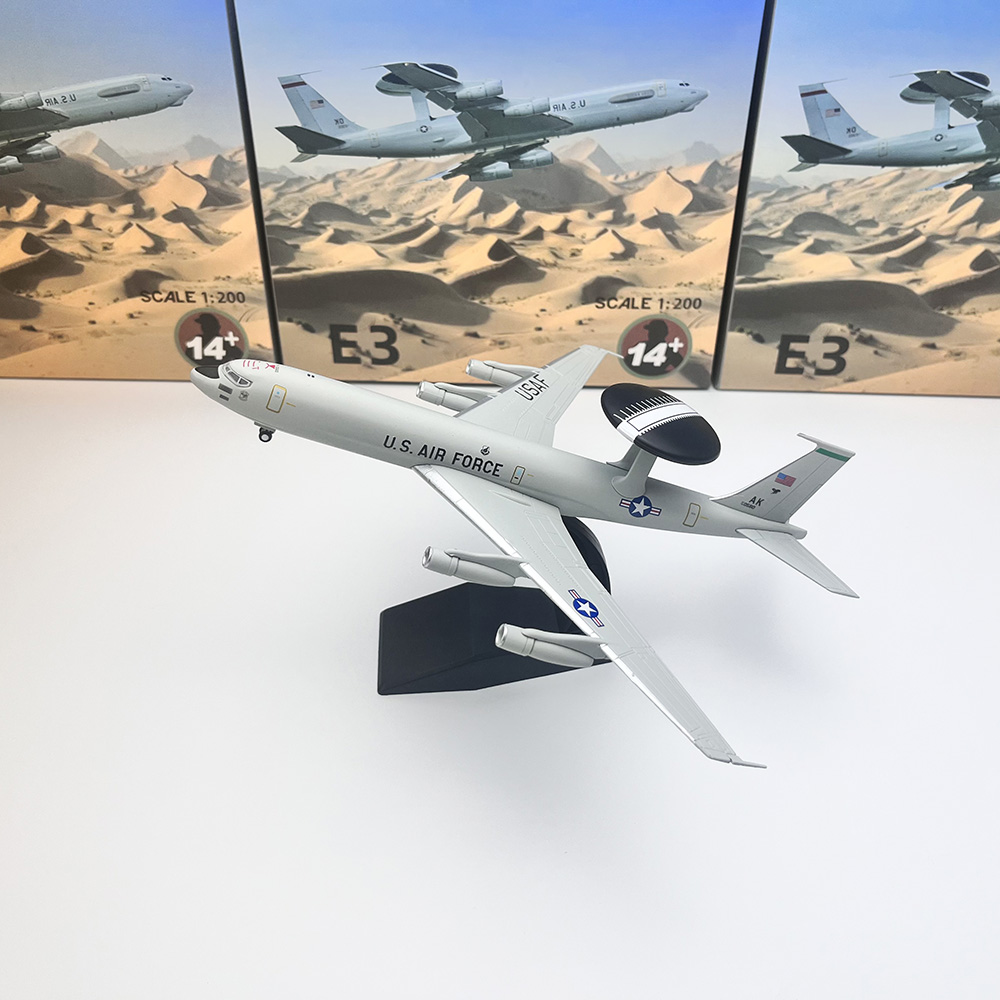 1/200 Scale E3 Airplane Diecas - Model Kit Plane ulasan dan harga