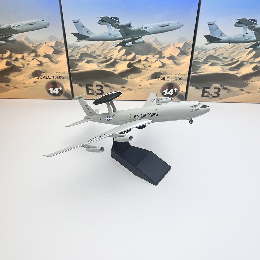 1/200 Scale E3 Airplane Diecas - Model Kit Plane ulasan dan harga