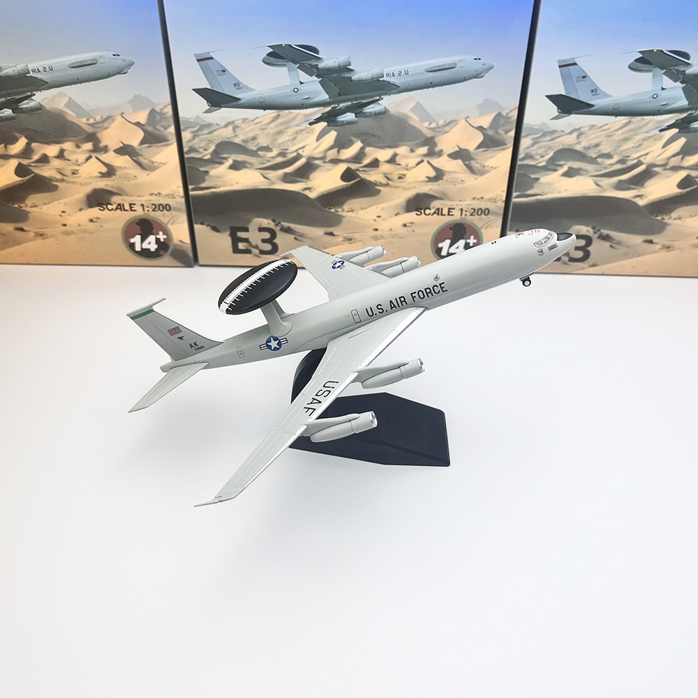 1/200 Scale E3 Airplane Diecas - Model Kit Plane ulasan dan harga