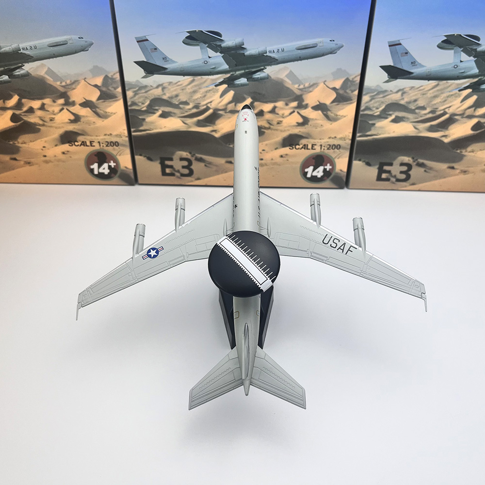 1/200 Scale E3 Airplane Diecas - Model Kit Plane ulasan dan harga