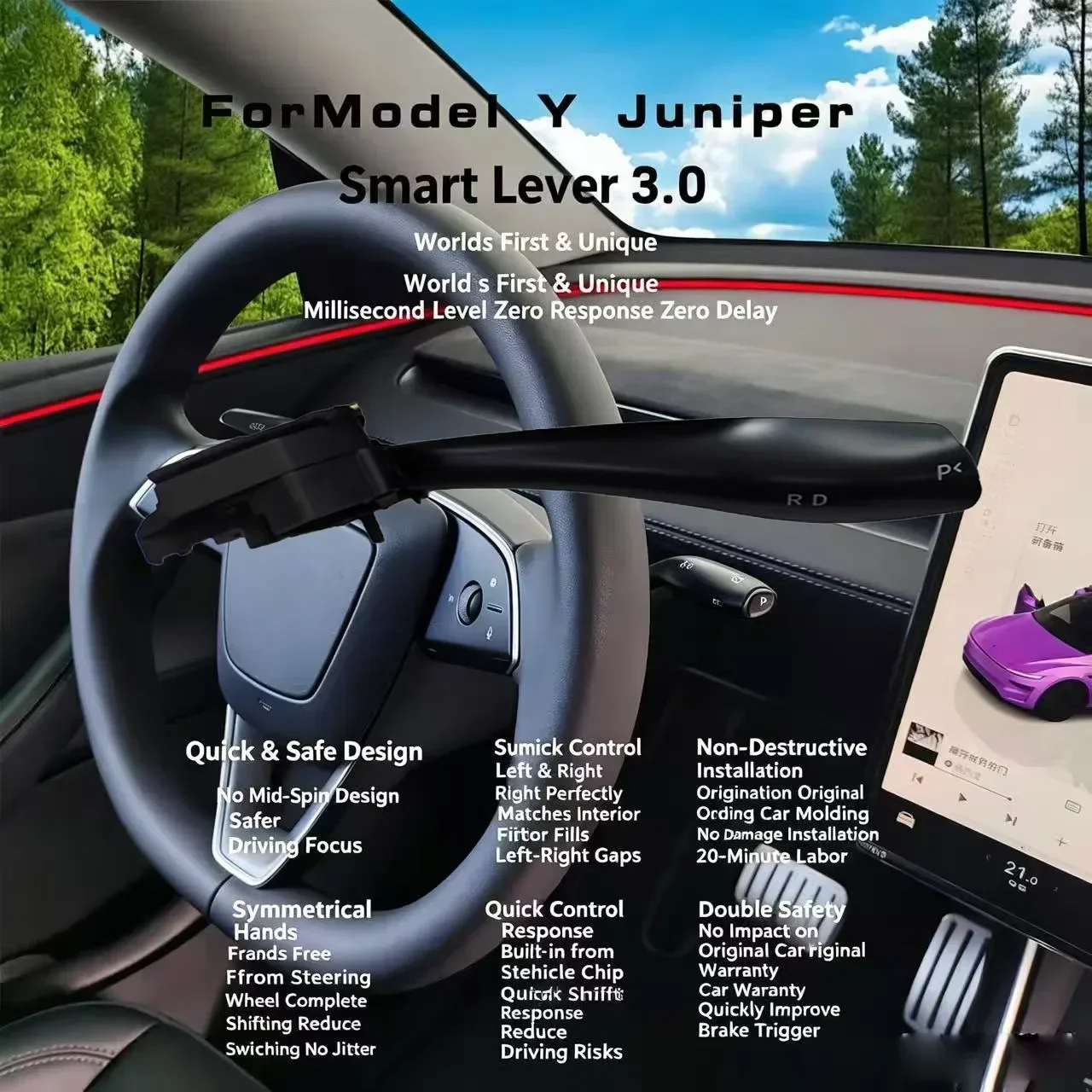 For 2026 Tesla Model Y Juniper - Model Kit Quick ulasan dan harga