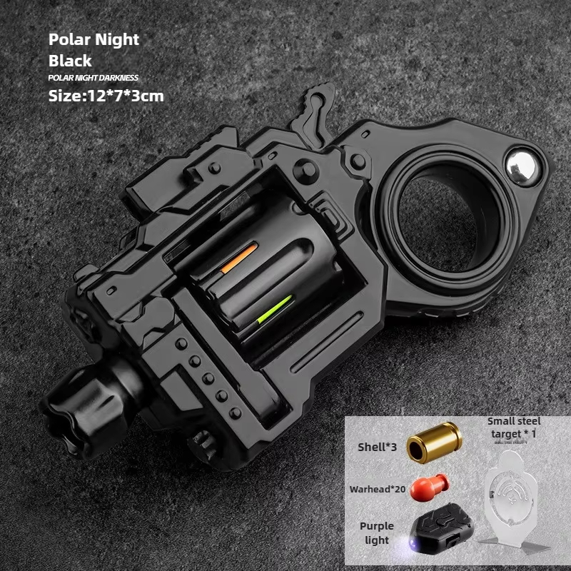 Alloy Mini Gun Model EDC Fidge - Model Kit Revolver ulasan dan harga