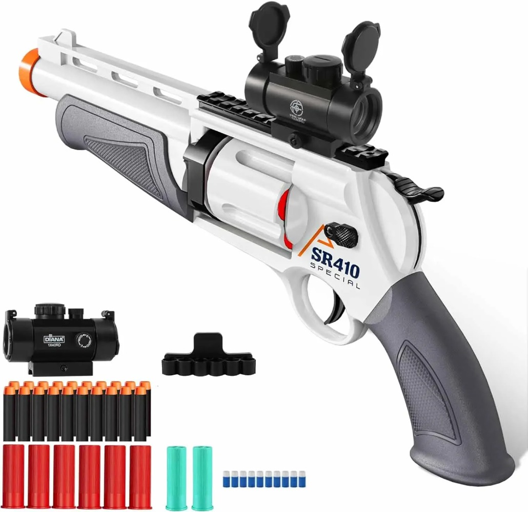 Manually Loaded Soft Bullet Sh - Model Kit Revolver ulasan dan harga