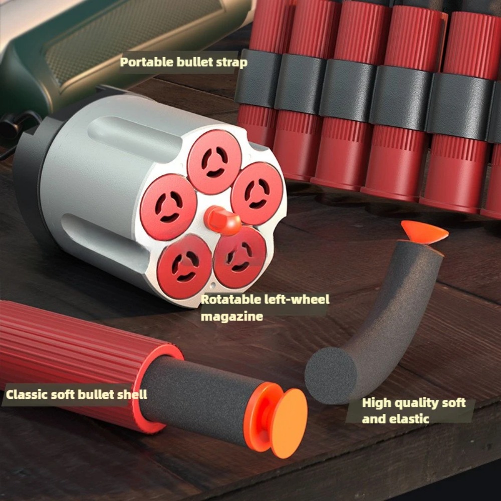 Manually Loaded Soft Bullet Sh - Model Kit Revolver ulasan dan harga