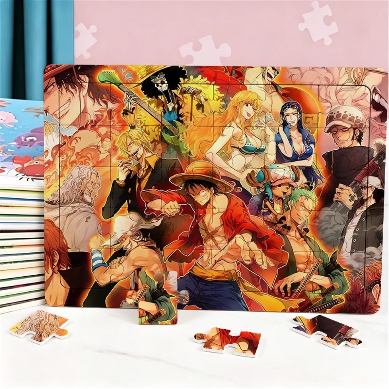 30pcs One Piece Puzzle Cartoon - Model Kit Gundam Bandai ulasan dan harga