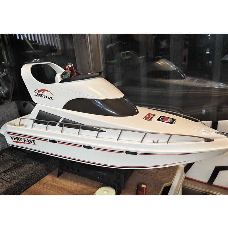 Remote Control Boat High-Speed - Model Kit Yacht ulasan dan harga