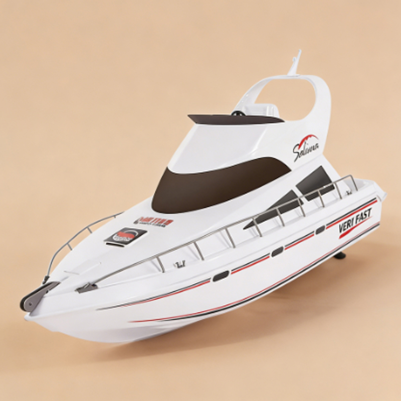 Remote Control Boat High-Speed - Model Kit Yacht ulasan dan harga