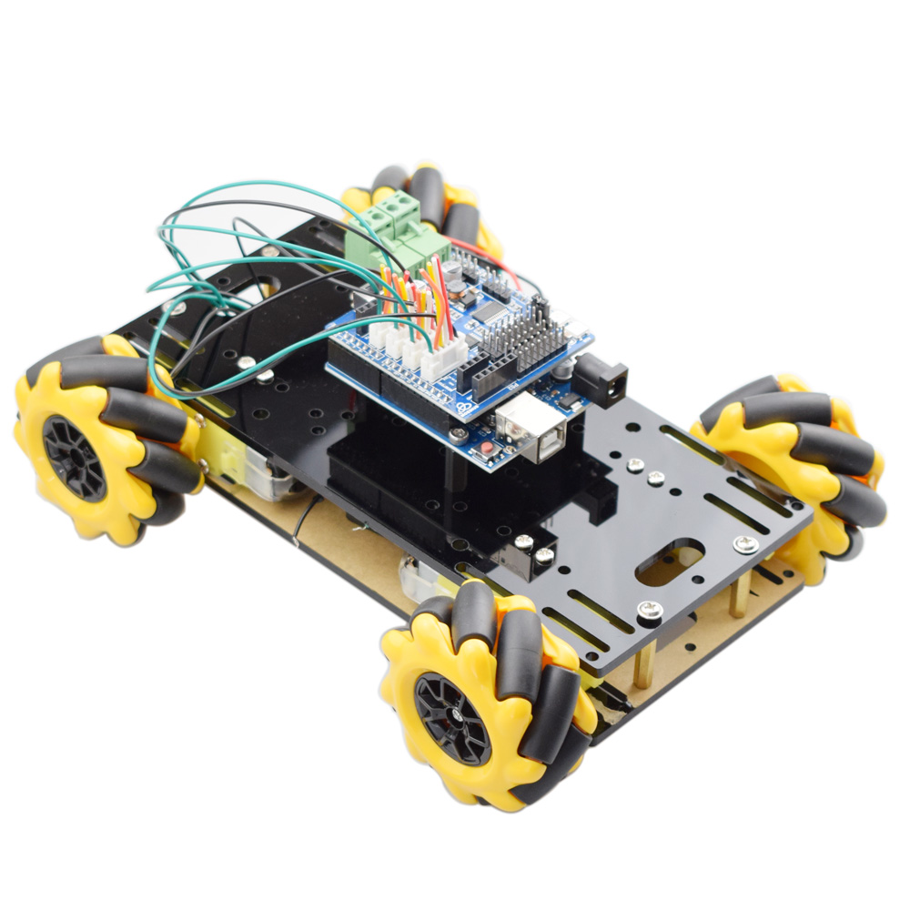 New Style Mini RC Mecanum Whee - Model Kit Lancelot ulasan dan harga