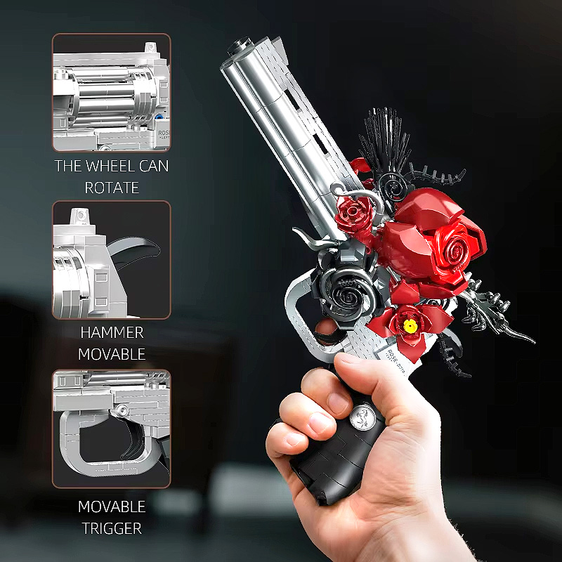 New in Stock JJ9218 Crafted Ro - Model Kit Revolver ulasan dan harga