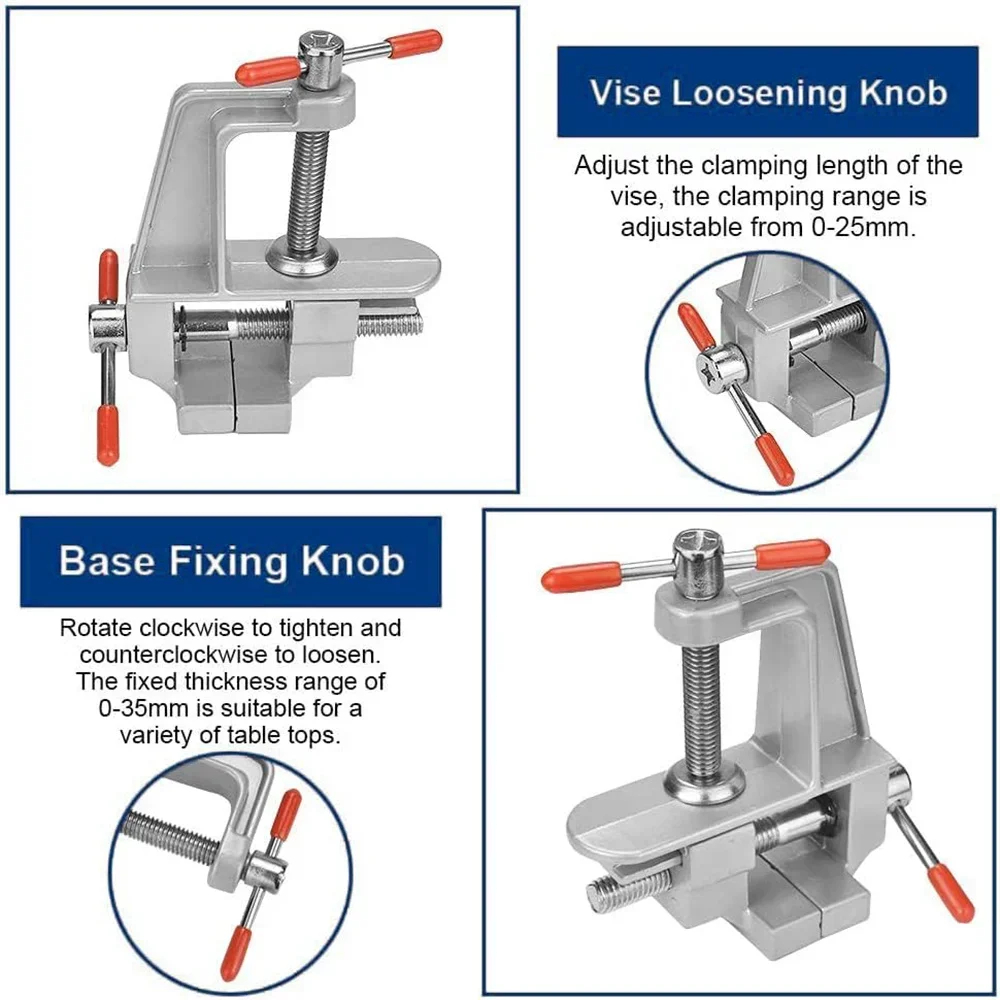 Mini Bench Vise Muliti-Funcati - Model Kit Vise ulasan dan harga