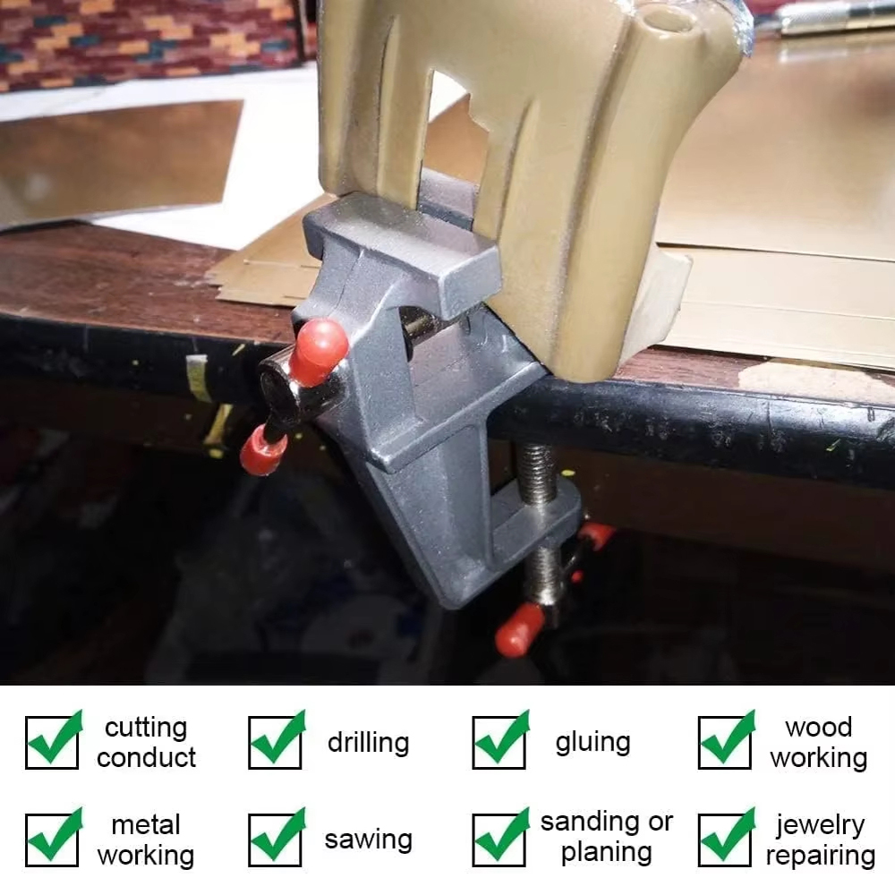 Mini Bench Vise Muliti-Funcati - Model Kit Vise ulasan dan harga